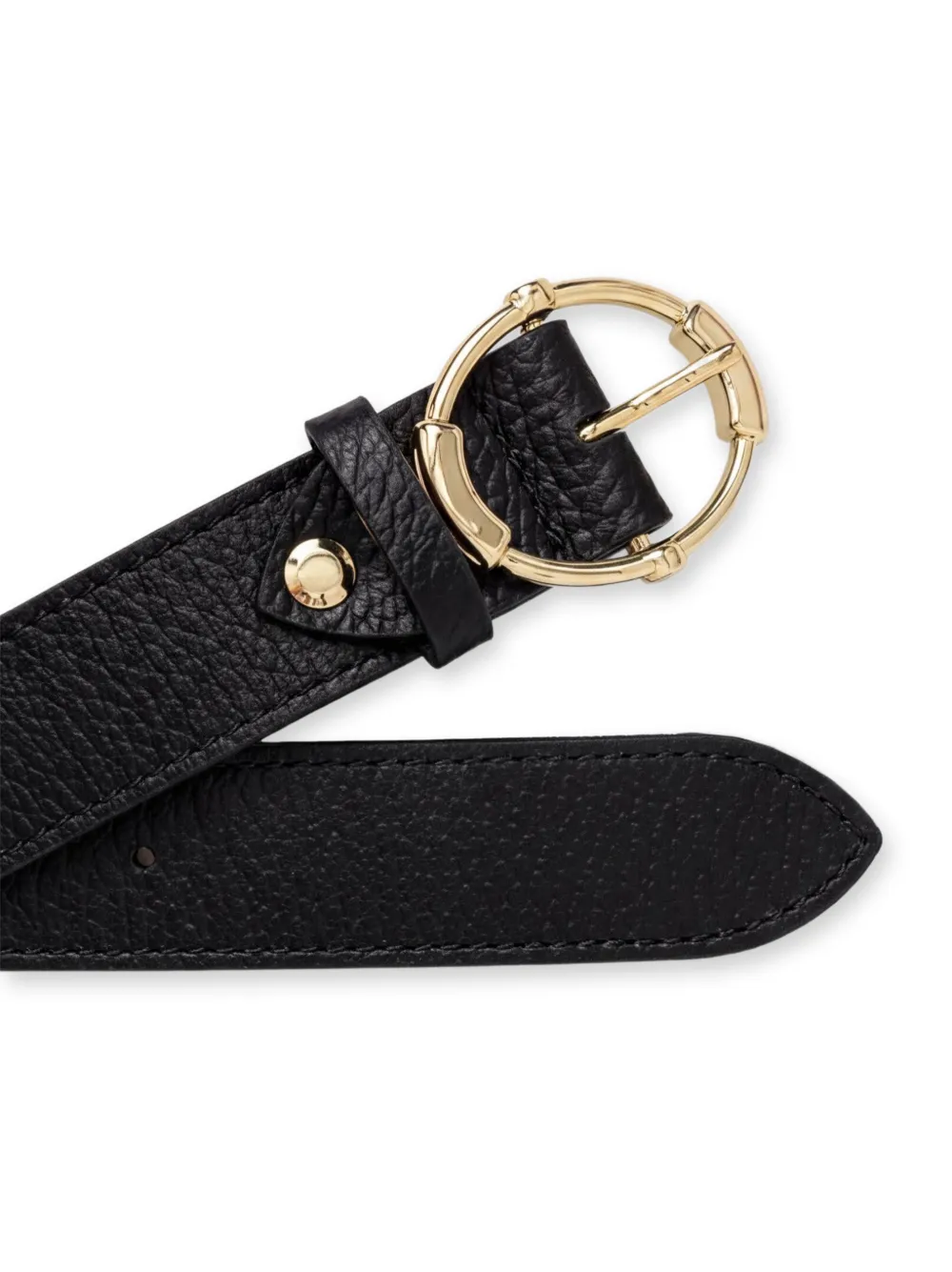 Coccinelle Riem met gesp Zwart