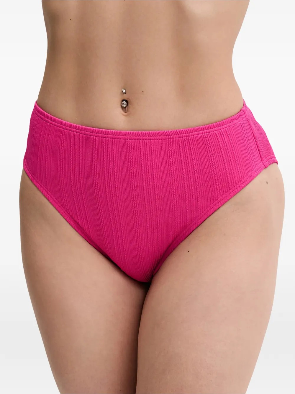 Michael Michael Kors ribbed-knit bikini bottoms