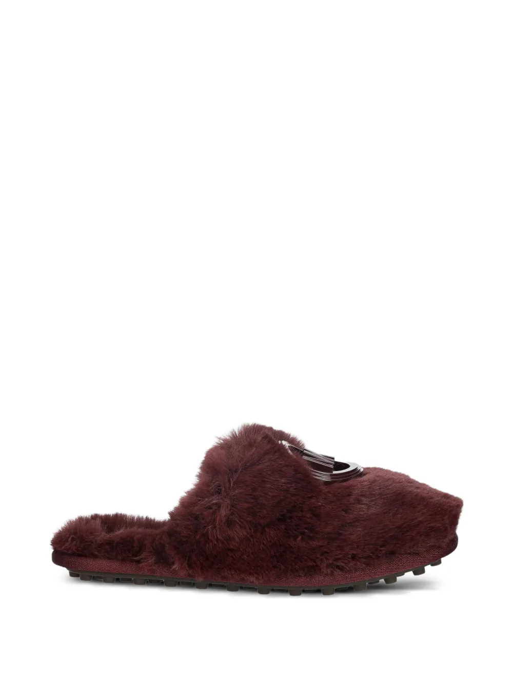 Michael Michael Kors chaussons Ada en fourrure artificielle - Rouge Michael Michael Kors chaussons Ada en fourrure artificielle - Rouge