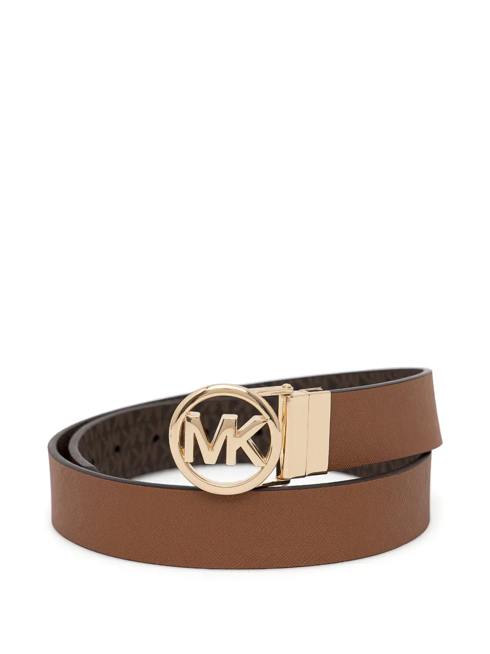 Michael Kors Omkeerbare riem met logo Beige