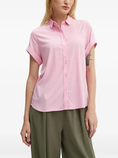SAMSOE SAMSOE cuffed short-sleeve shirt