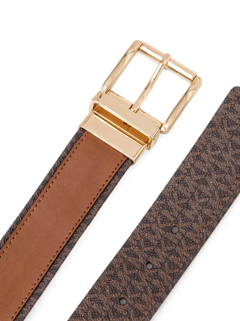 Michael Kors Gespriem met monogram Beige