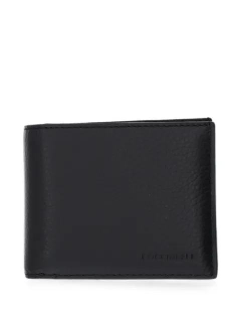 Coccinelle Soft logo-debossed grained wallet
