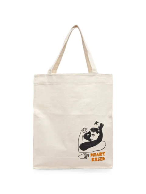 SAMSOE SAMSOE graphic-print tote bag
