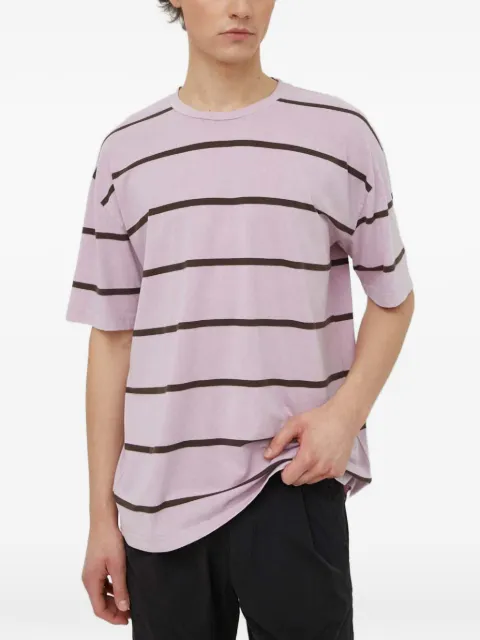 SAMSOE SAMSOE horizontal-stripe short-sleeve T-shirt