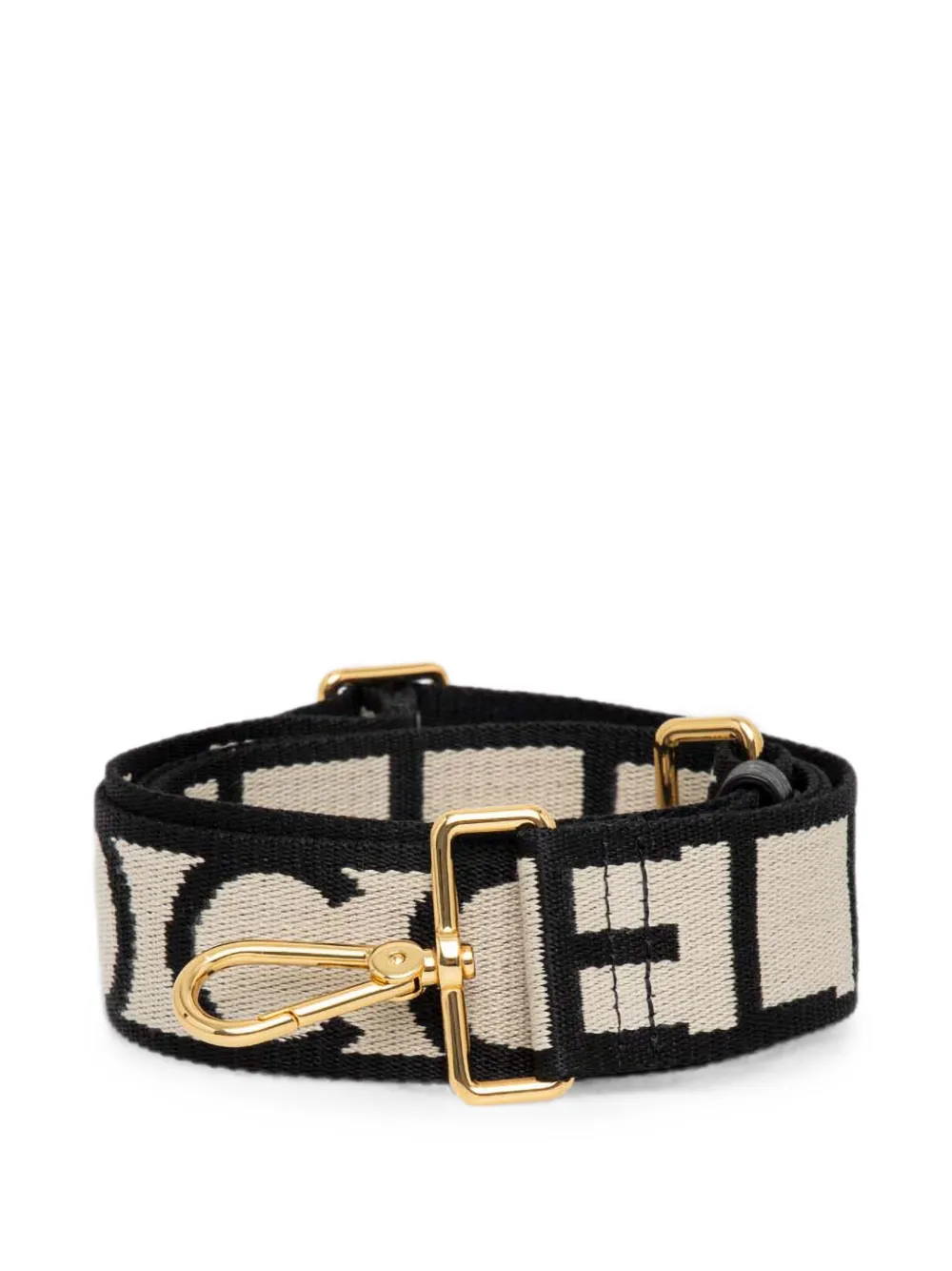Coccinelle logo shoulder strap - Neutrals