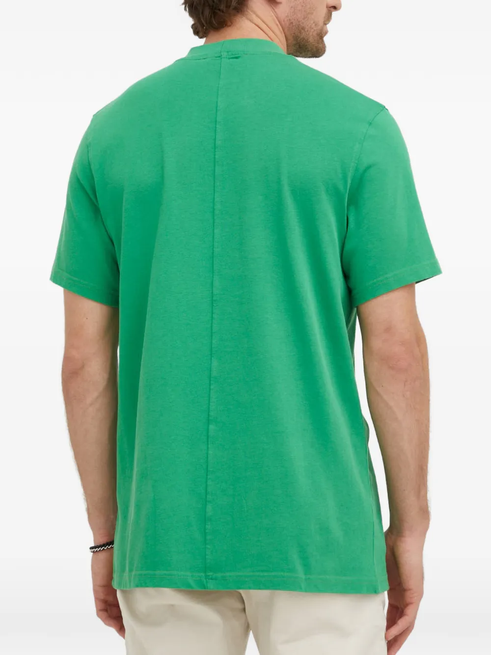 SAMSOE T-shirt met hoge hals Groen