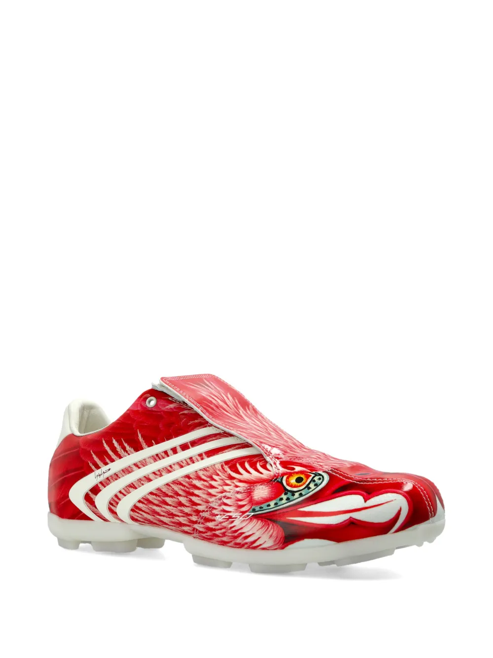 Y-3 graphic sneakers Rood