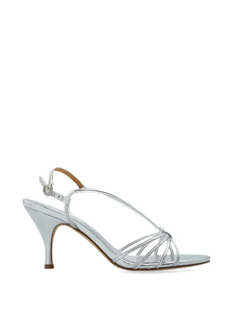 Aeyde zapatillas de pie con nudo y tiras 