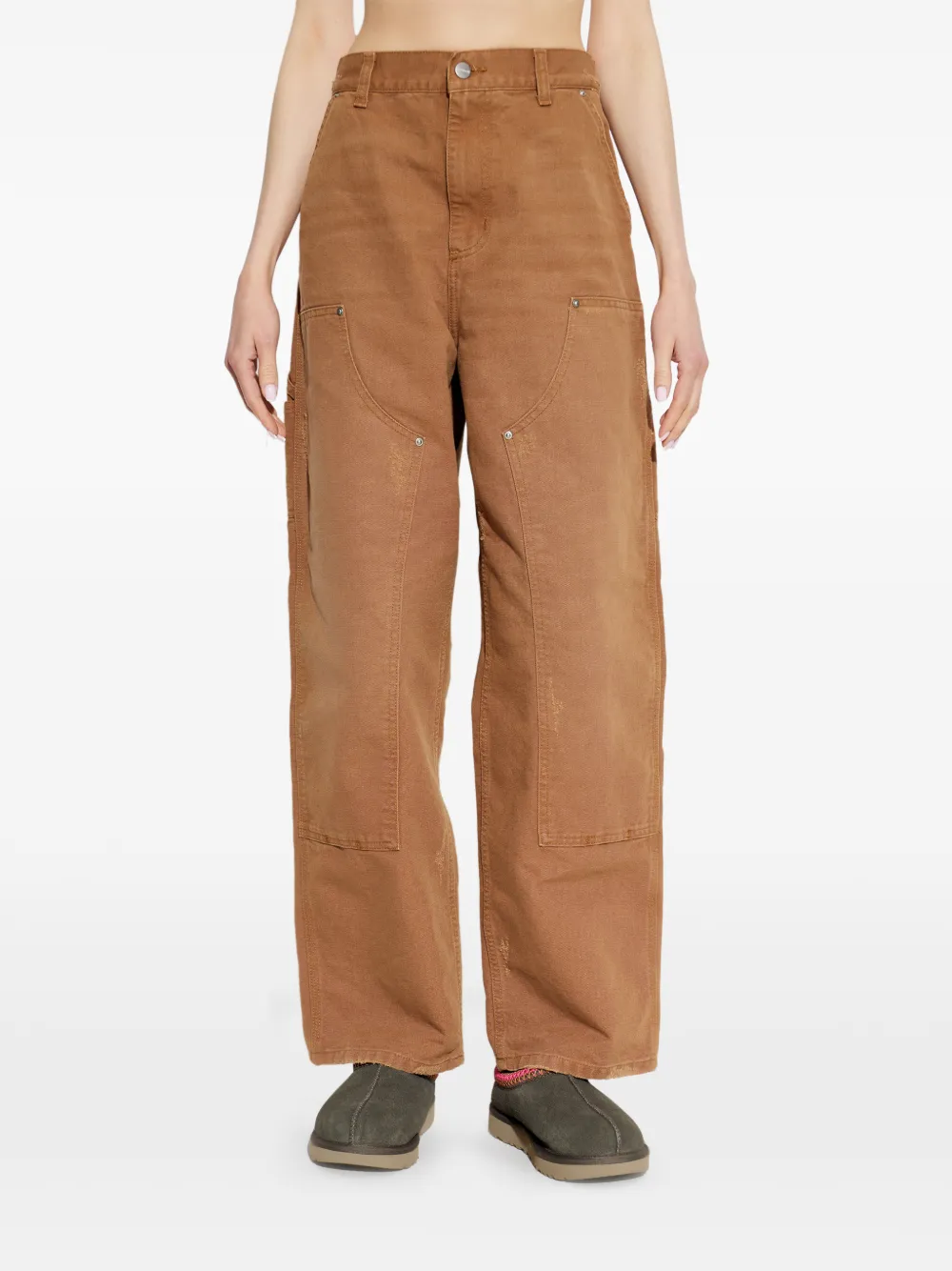 Carhartt WIP Brandon Double Knee broek Bruin