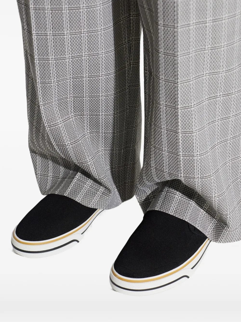 Dolce & Gabbana slip-on sneakers Zwart