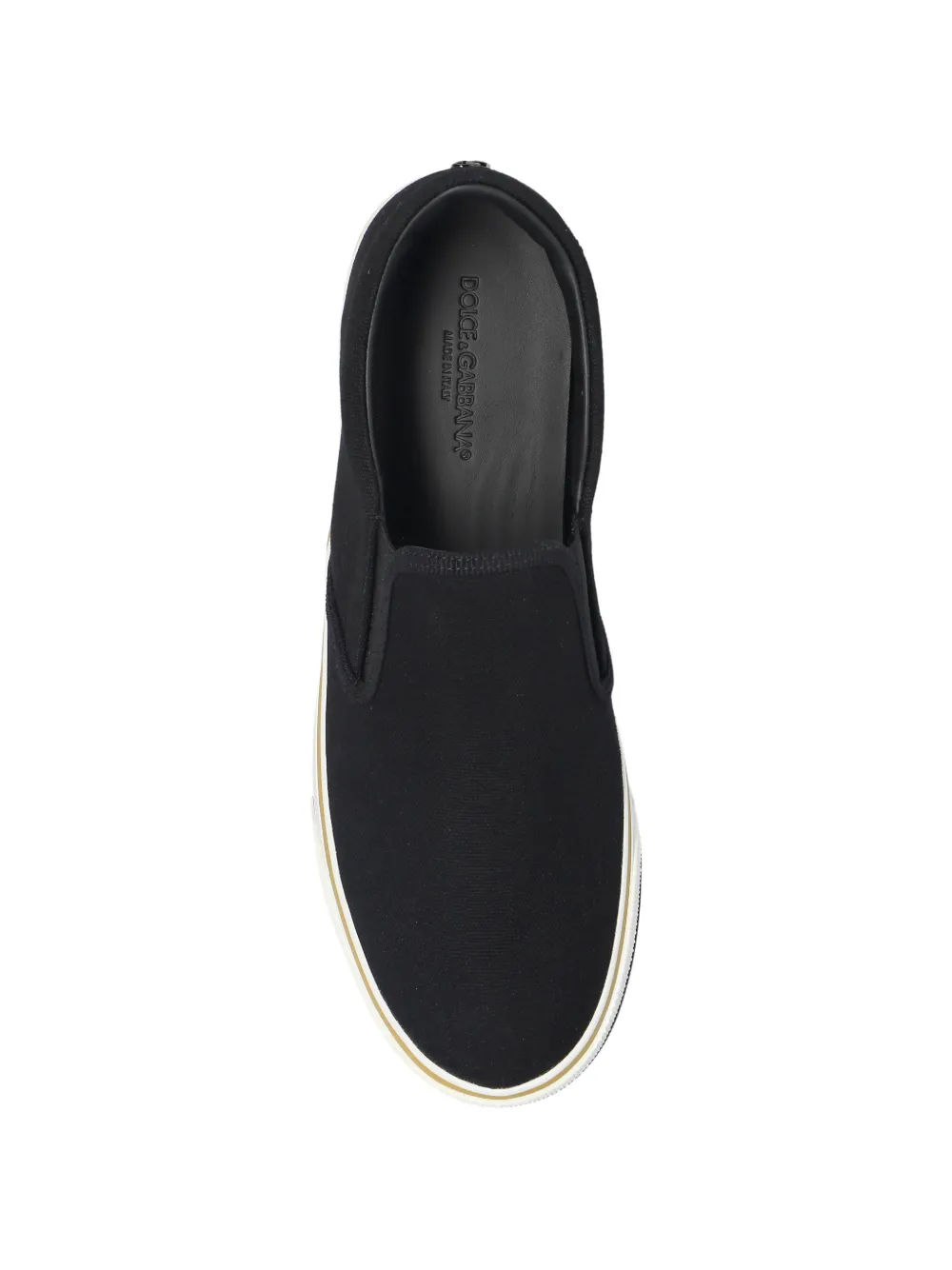 Dolce & Gabbana slip-on sneakers Zwart