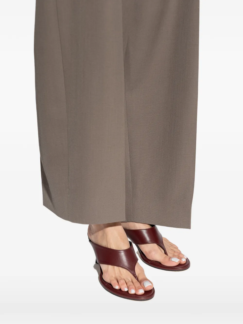 Aeyde Leren sandalen Bruin