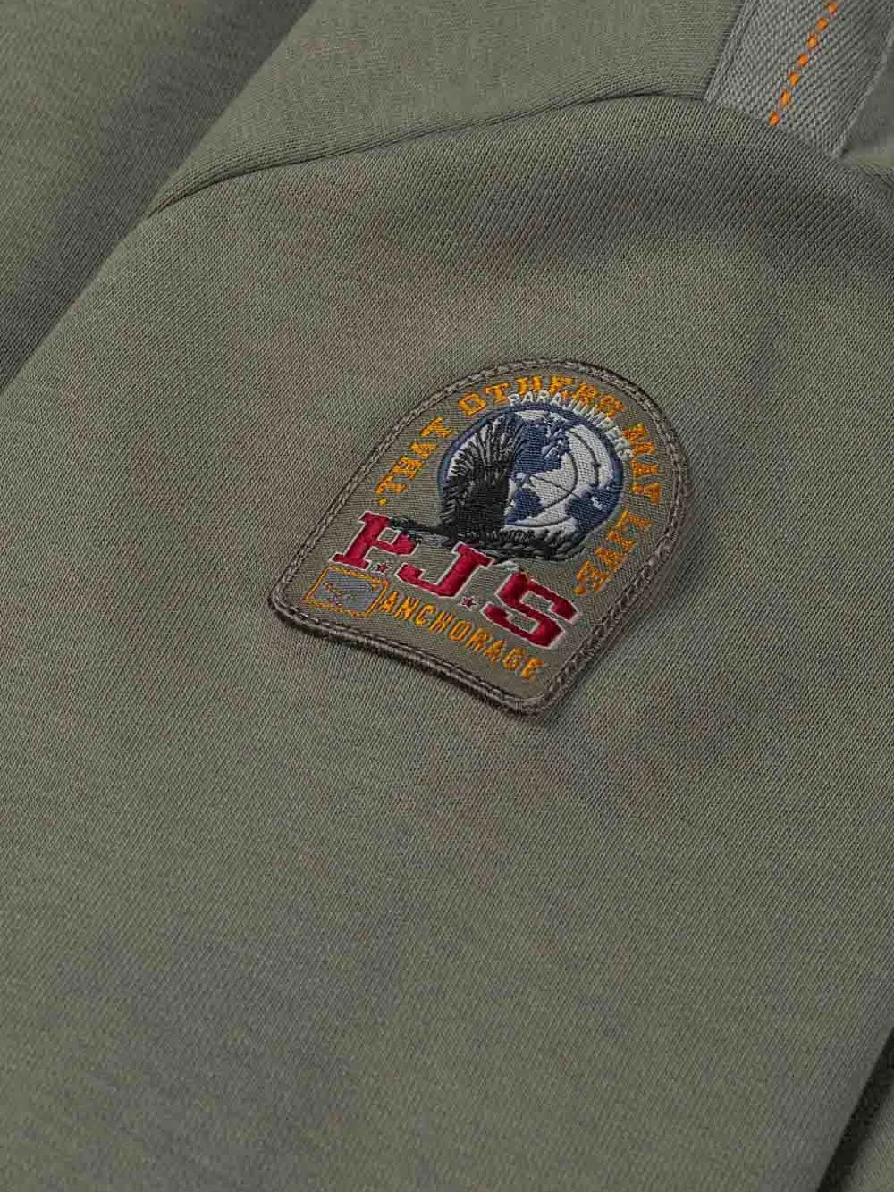  Parajumpers Everest Patch Hoodie - Green 