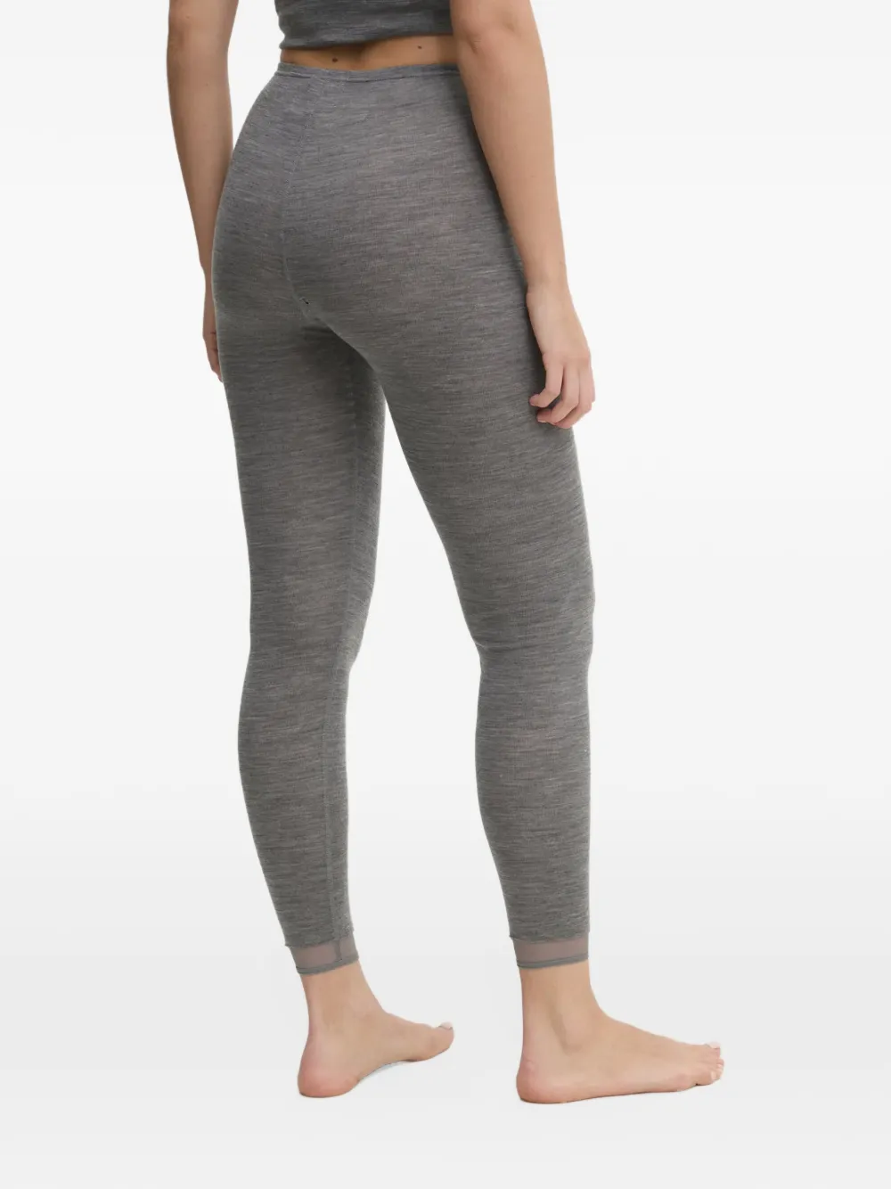 Chantelle Juliana high-waist legging met mergel-effect Grijs