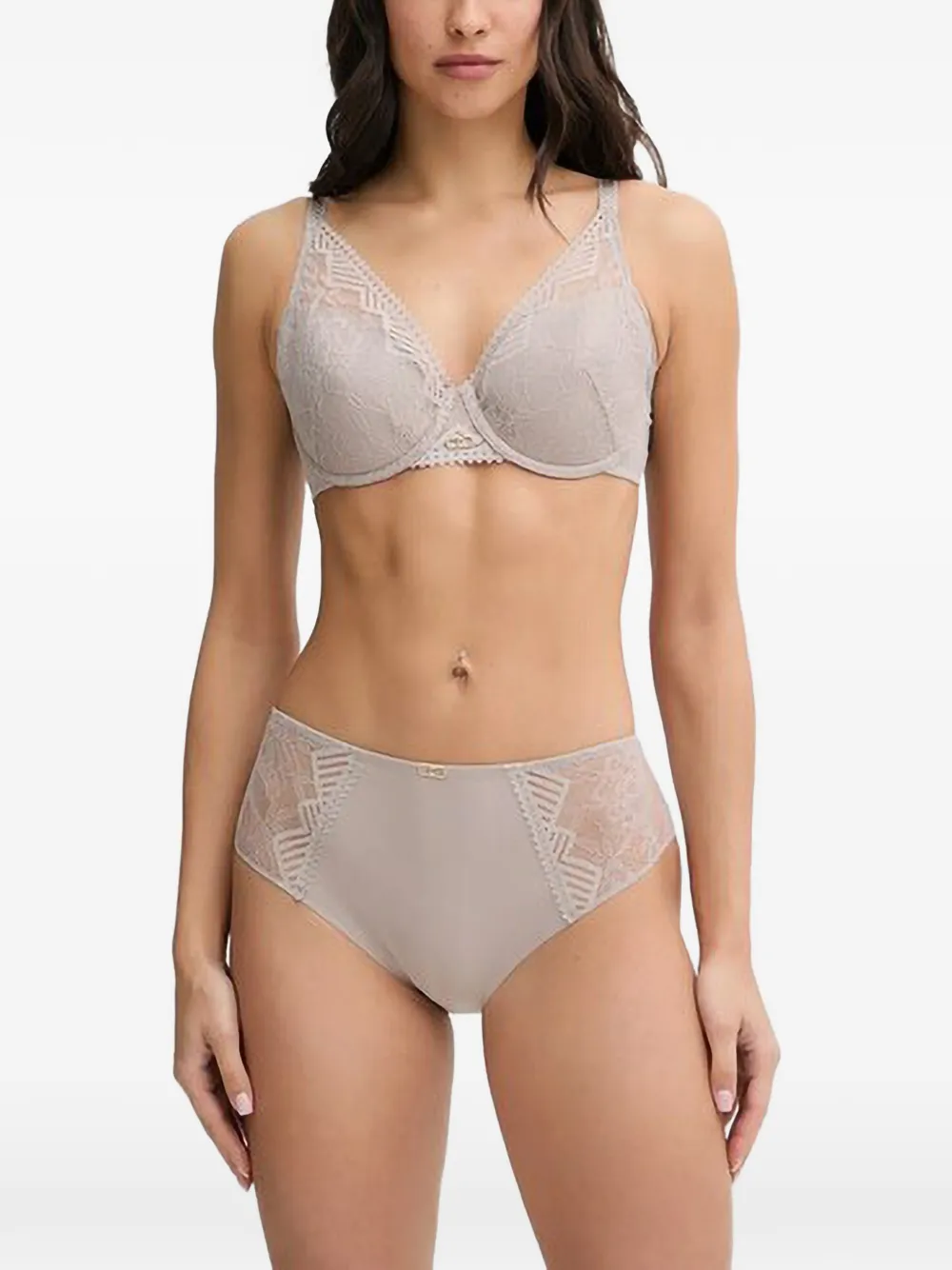 Chantelle Bh verfraaid met kant en beugel Beige