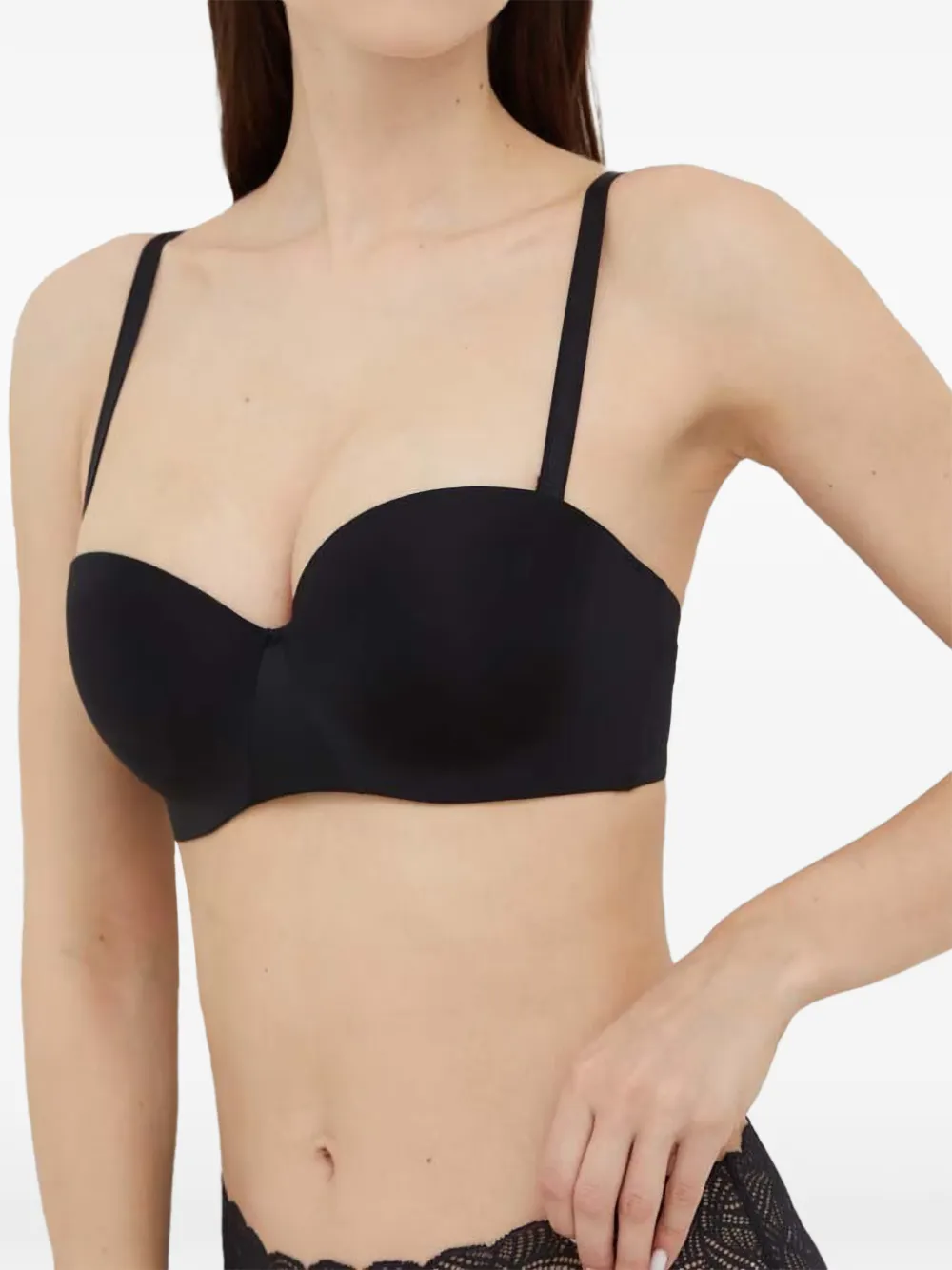 Chantelle moulded-cup strapless bra - Schwarz