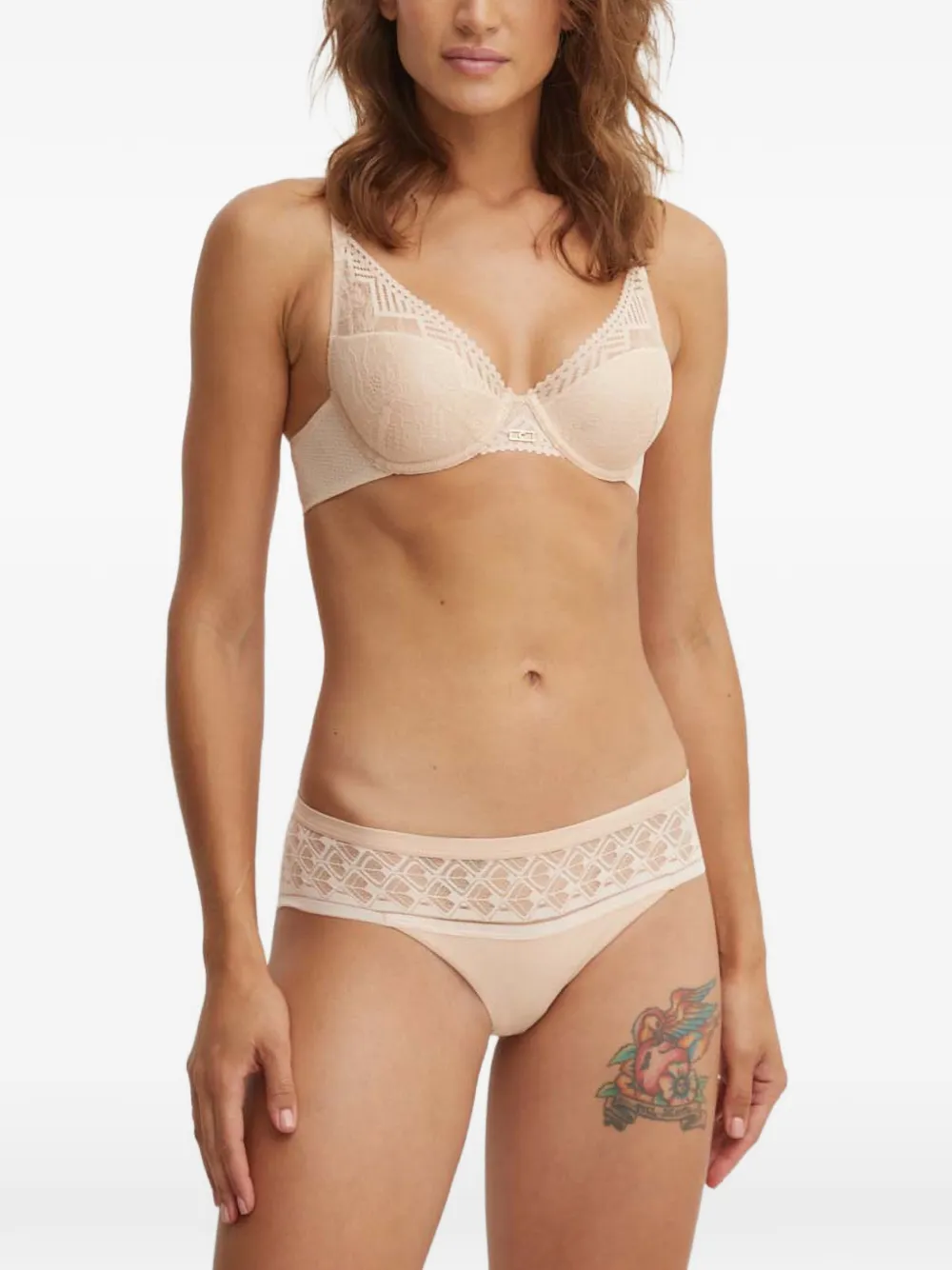Chantelle Origins bh met kanten vlakken Beige