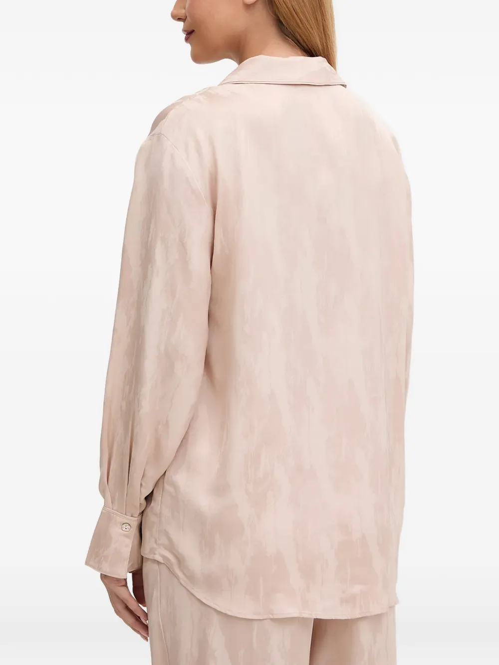 Chantelle Noah button-up pajama shirt Beige