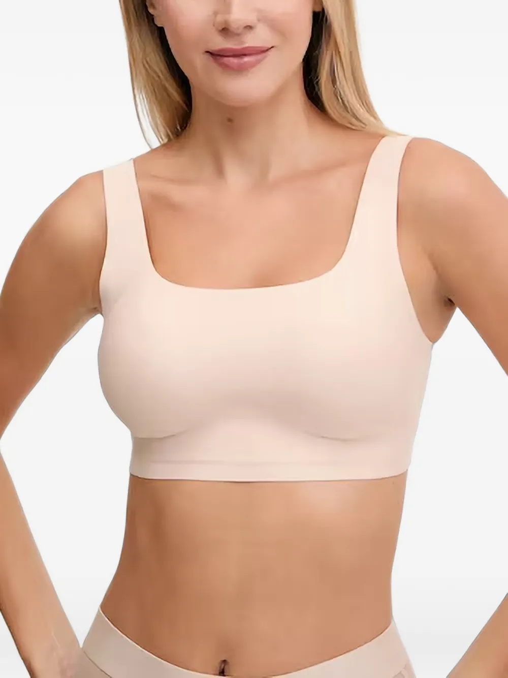 Chantelle seamless scoop-neck bra - Toni neutri