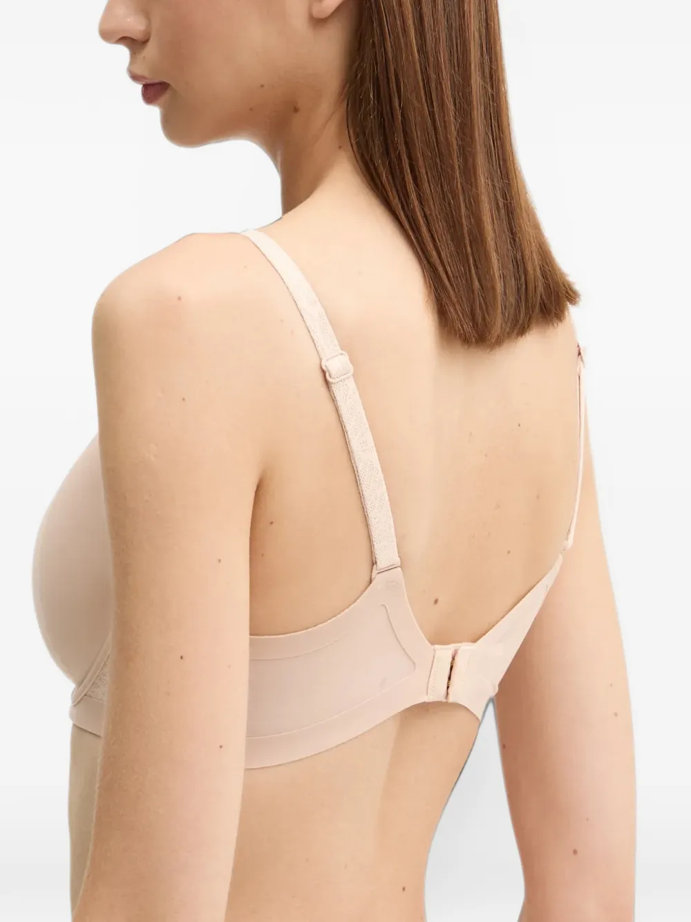 Chantelle Pure bh met kanten vlakken Beige