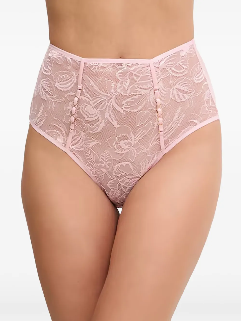 Chantelle X Spirits floral-lace high-waist briefs