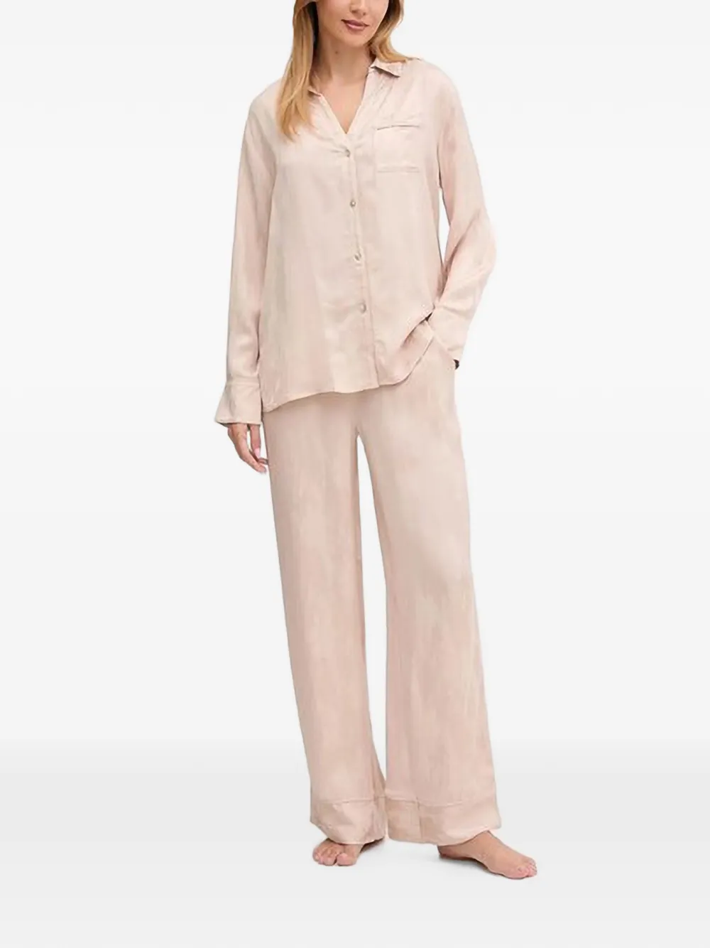 Chantelle Norah drawstring pajamas Roze