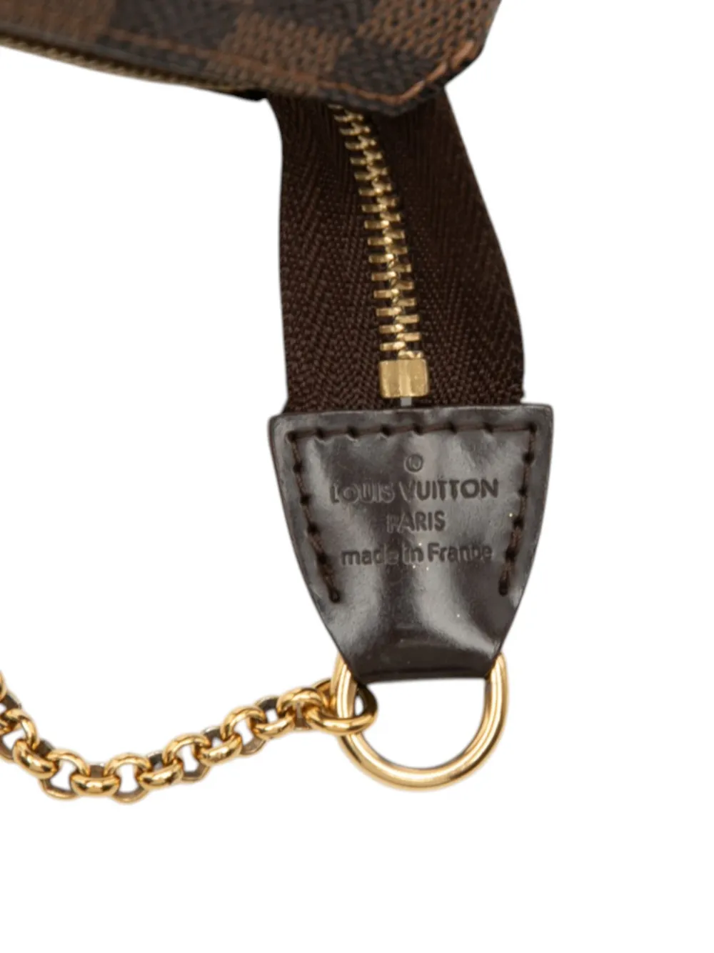 2012 Damier Ebene Eva Satchel