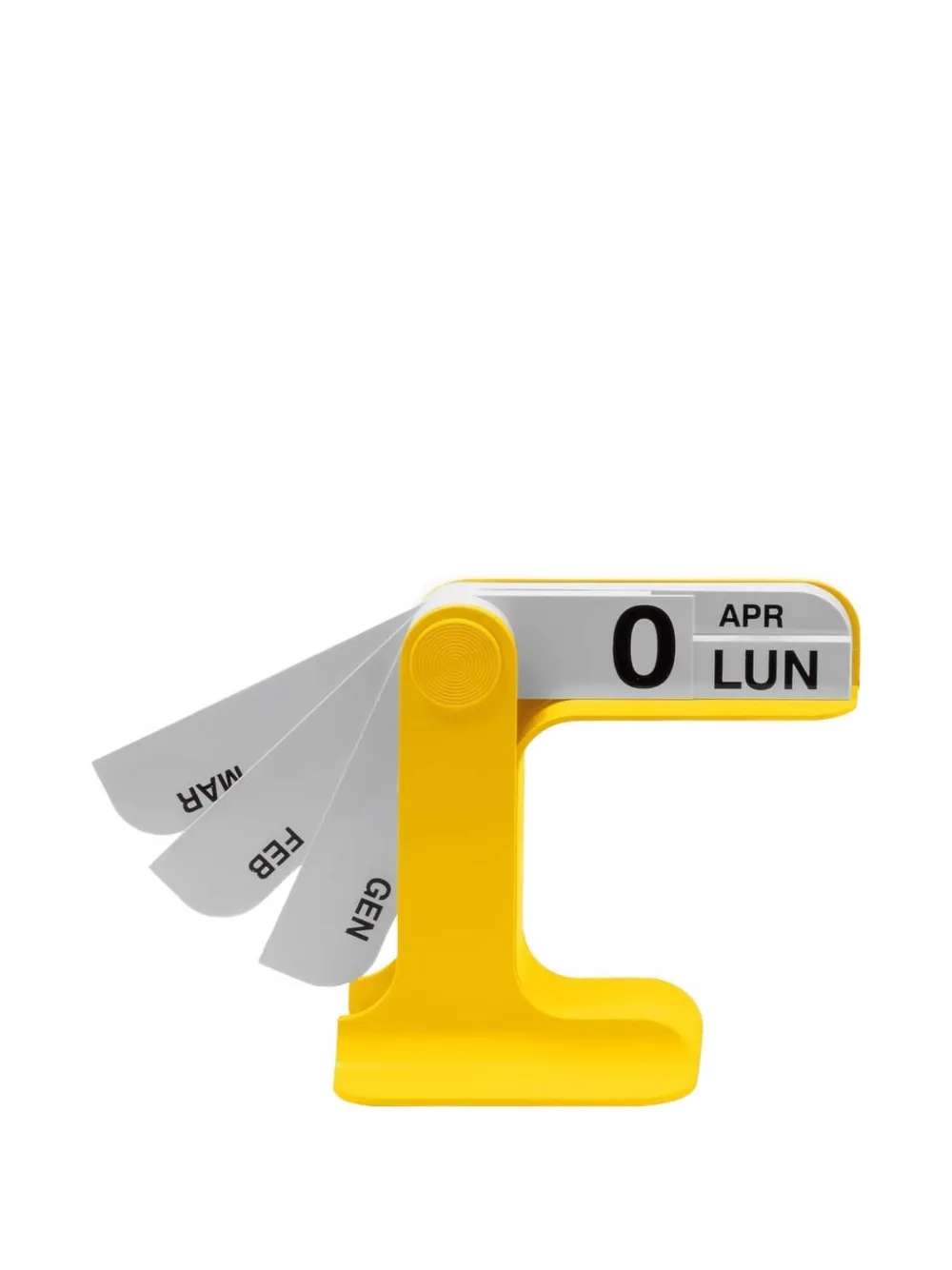 danese milano Timor perpetual calendar - Giallo