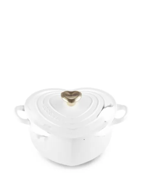 Le Creuset heart-shaped casserole dish