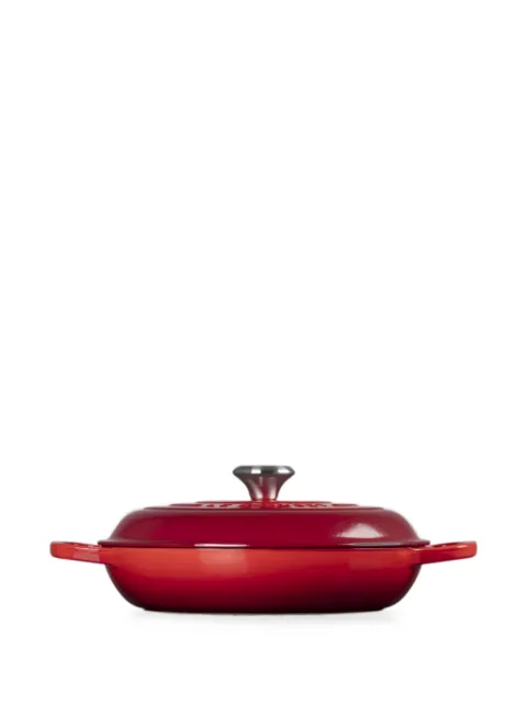 Le Creuset logo-embossed lidded casserole dish
