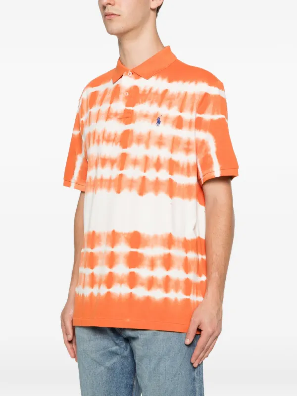 Polo Ralph Lauren tie-dye Polo Shirt | Orange | FARFETCH