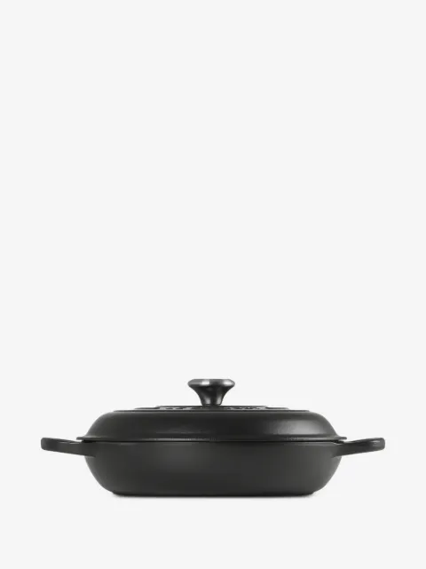Le Creuset logo-embossed lidded casserole dish