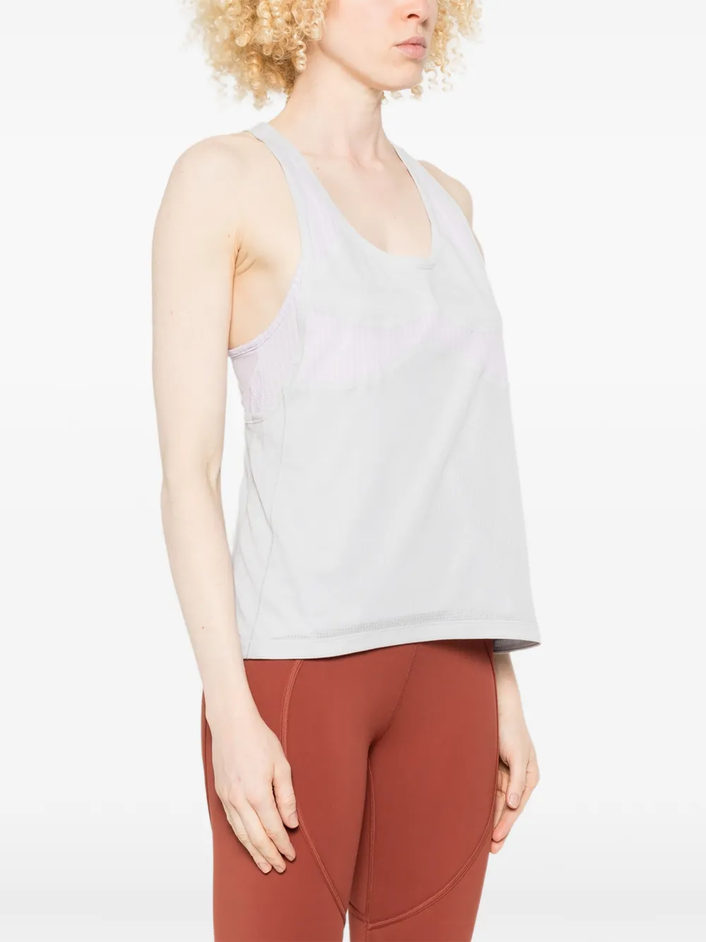 adidas by Stella McCartney Running tanktop met racerback Grijs