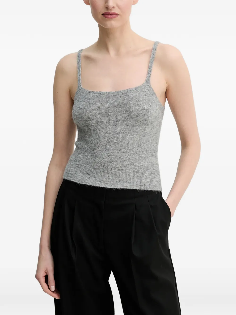 SAMSOE SAMSOE Sanoura square-neck top