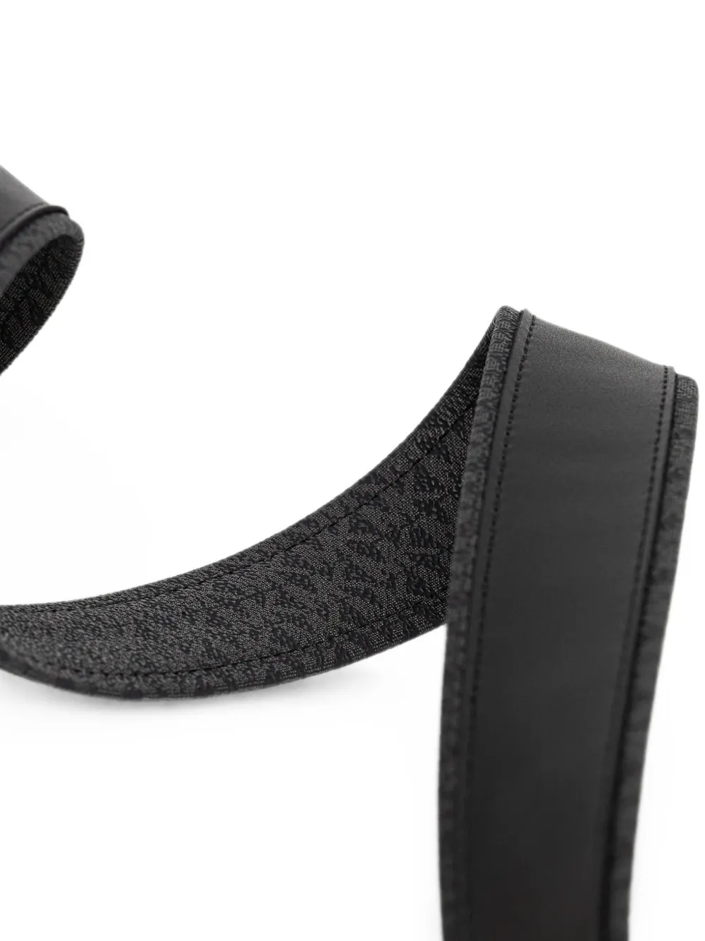 Michael Kors logo-print reversible belt Zwart