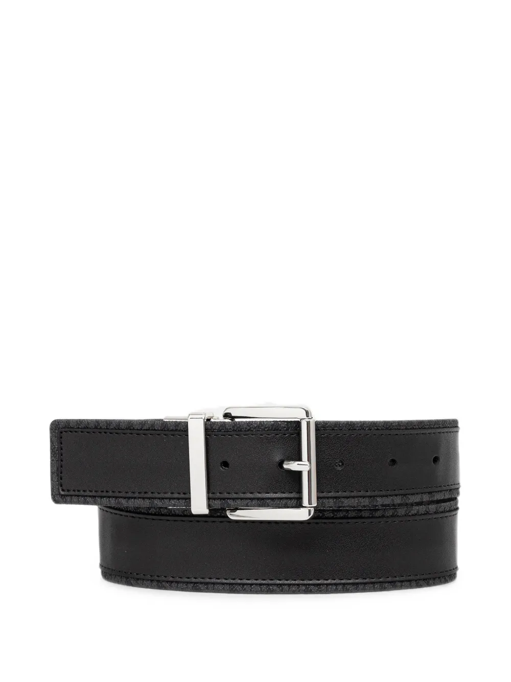 Michael Michael Kors logo-print reversible belt