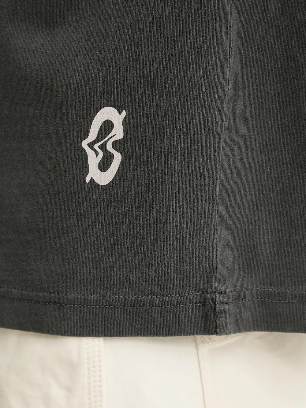 SAMSOE Saswirl cotton T-shirt Grijs