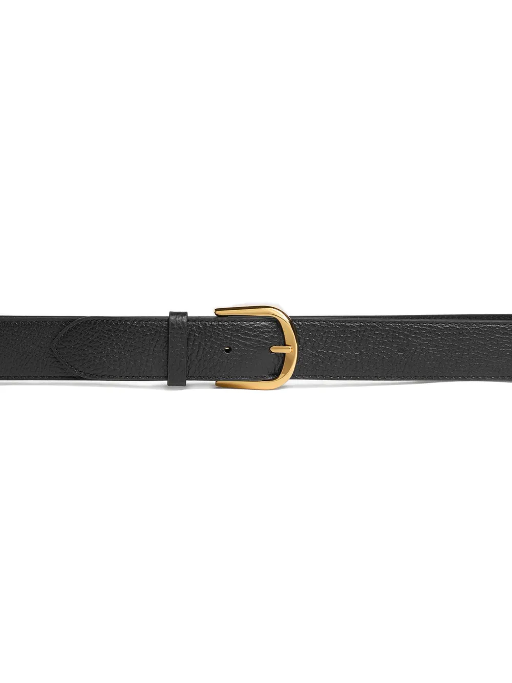 Coccinelle Erika leren riem Zwart