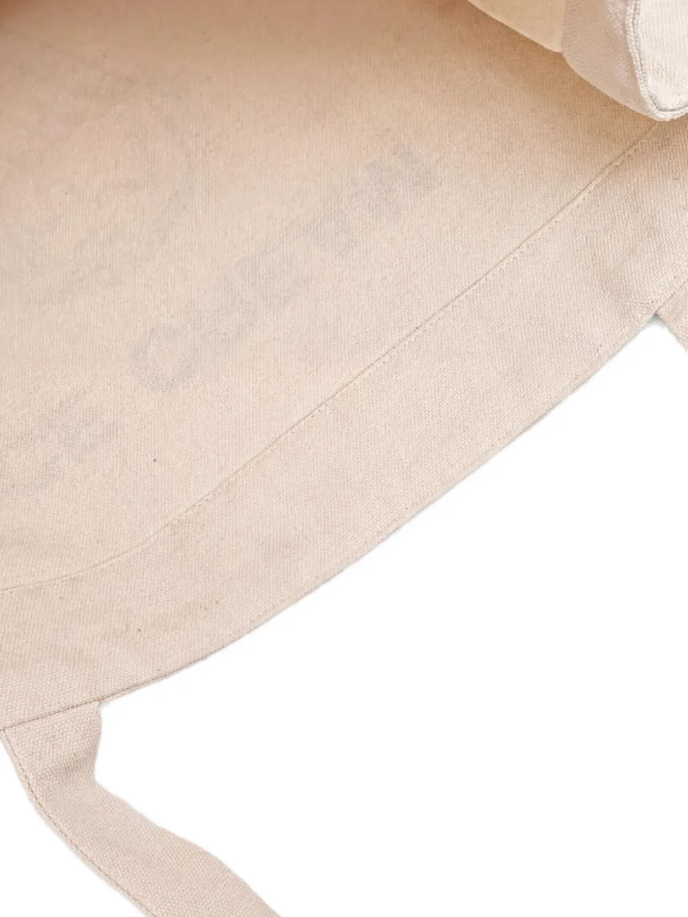 SAMSOE Shopper met print Beige