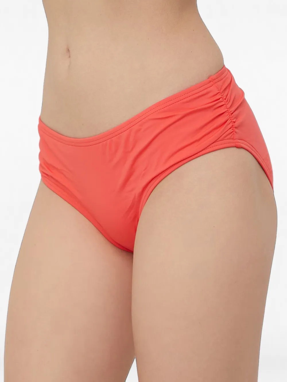 Michael Michael Kors ruched bikini bottoms - Arancione