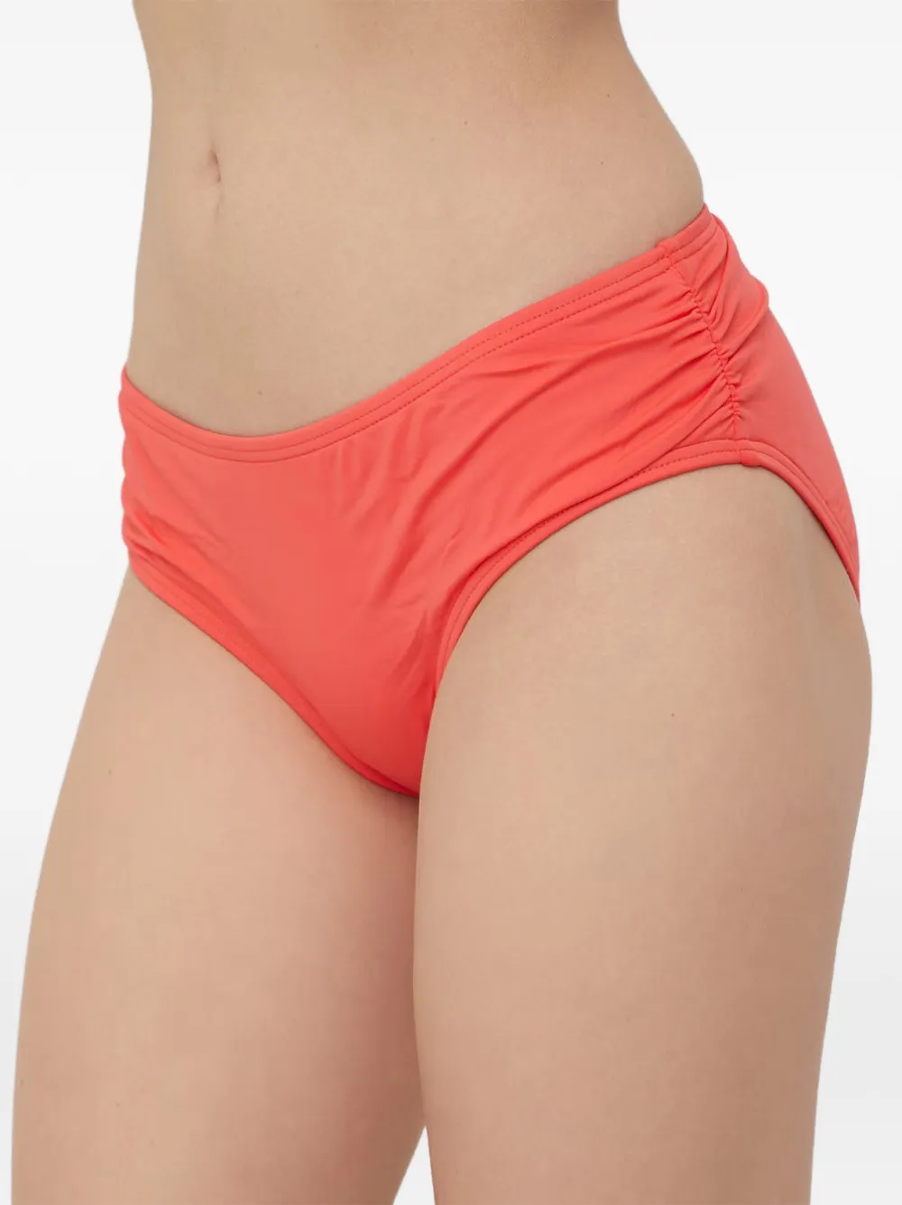 Michael Michael Kors ruched bikini bottoms - Arancione