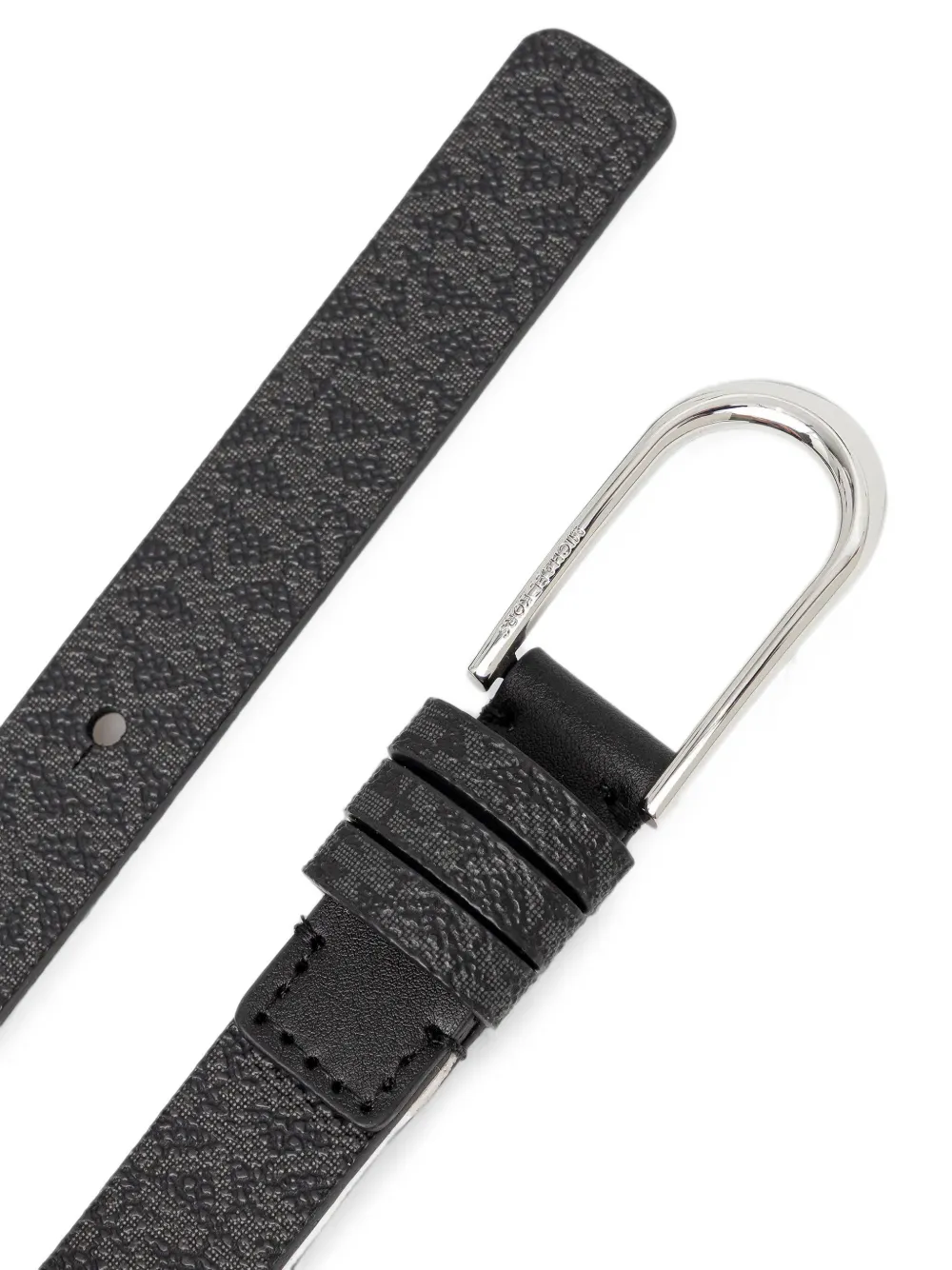 Michael Kors Gespriem met monogram Zwart