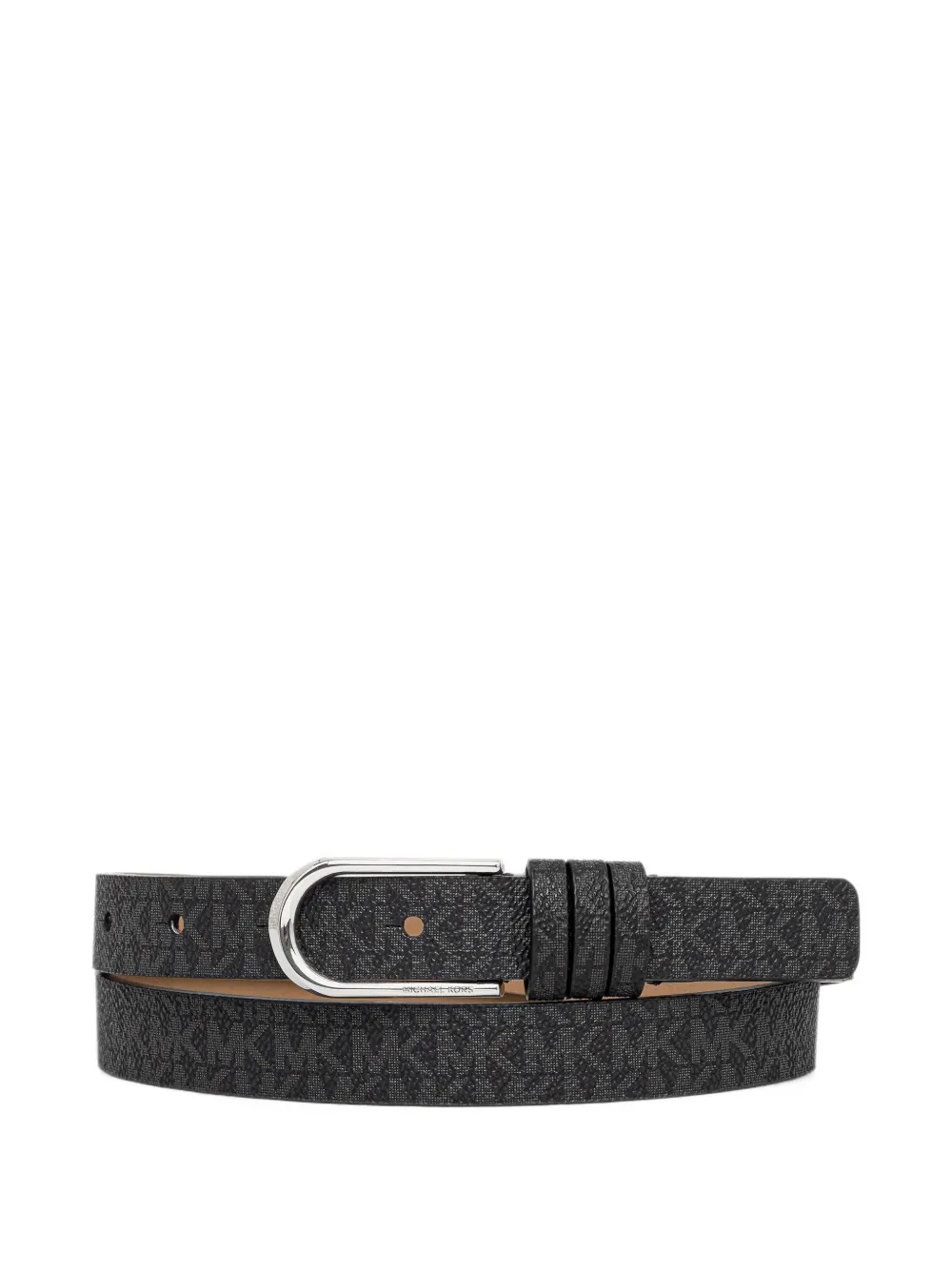 Michael Michael Kors monogram buckle belt