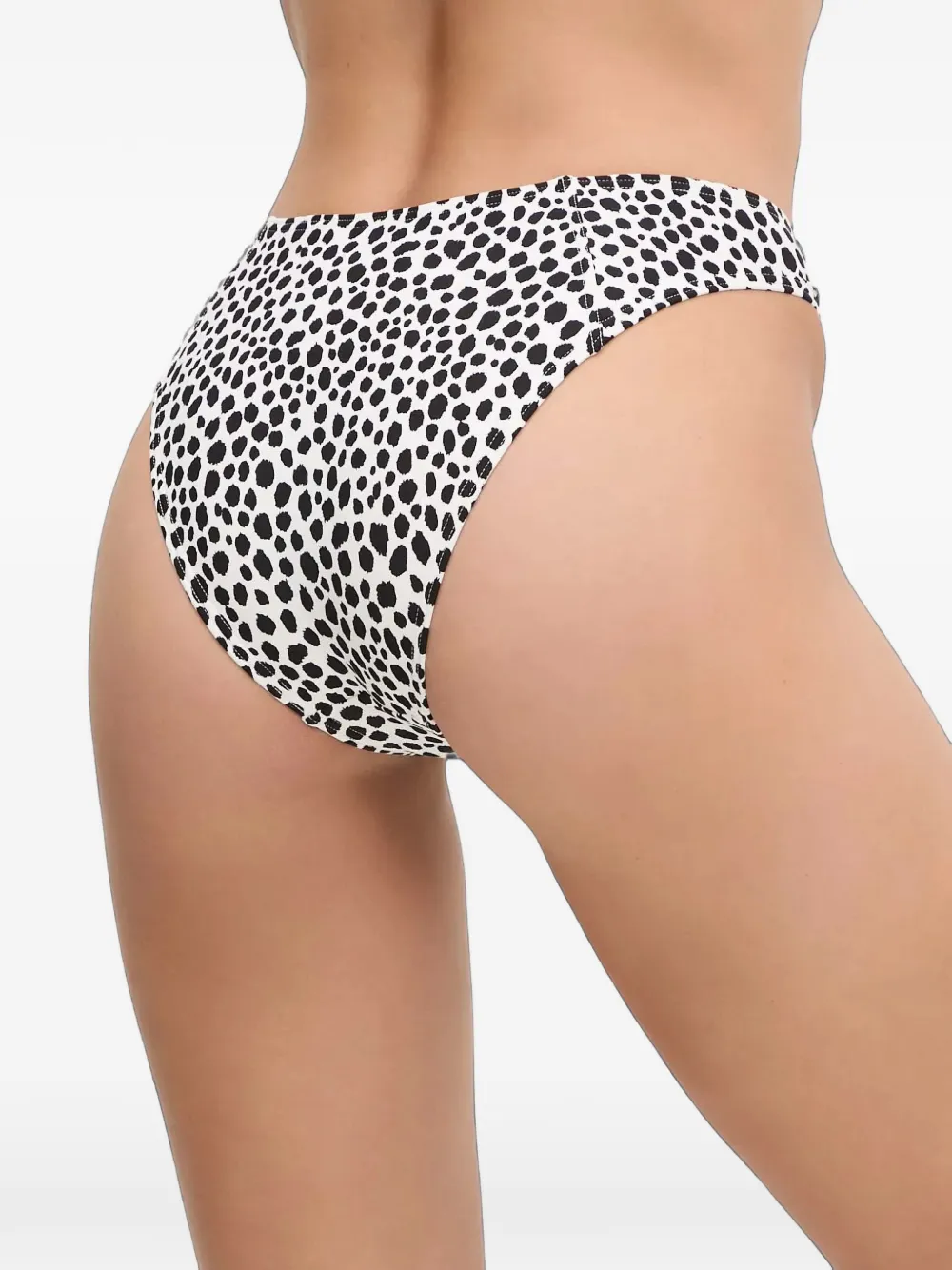 Michael Kors animal-print bikini bottoms Wit