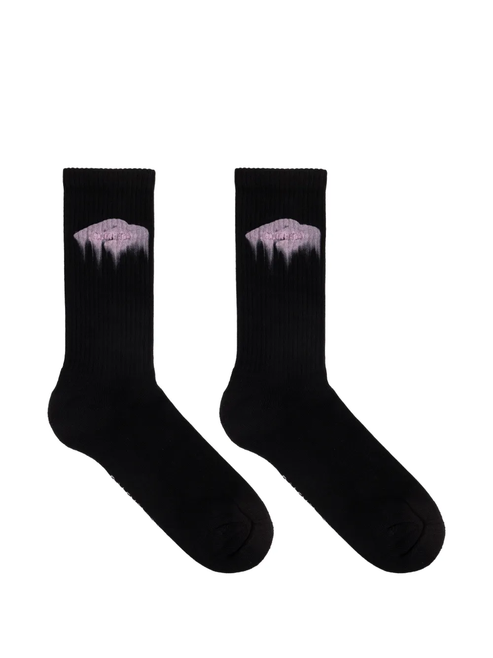 Balenciaga logo-detail socks - Nero