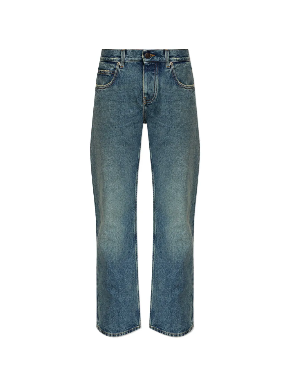 Balenciaga stonewashed-effect jeans - Blu
