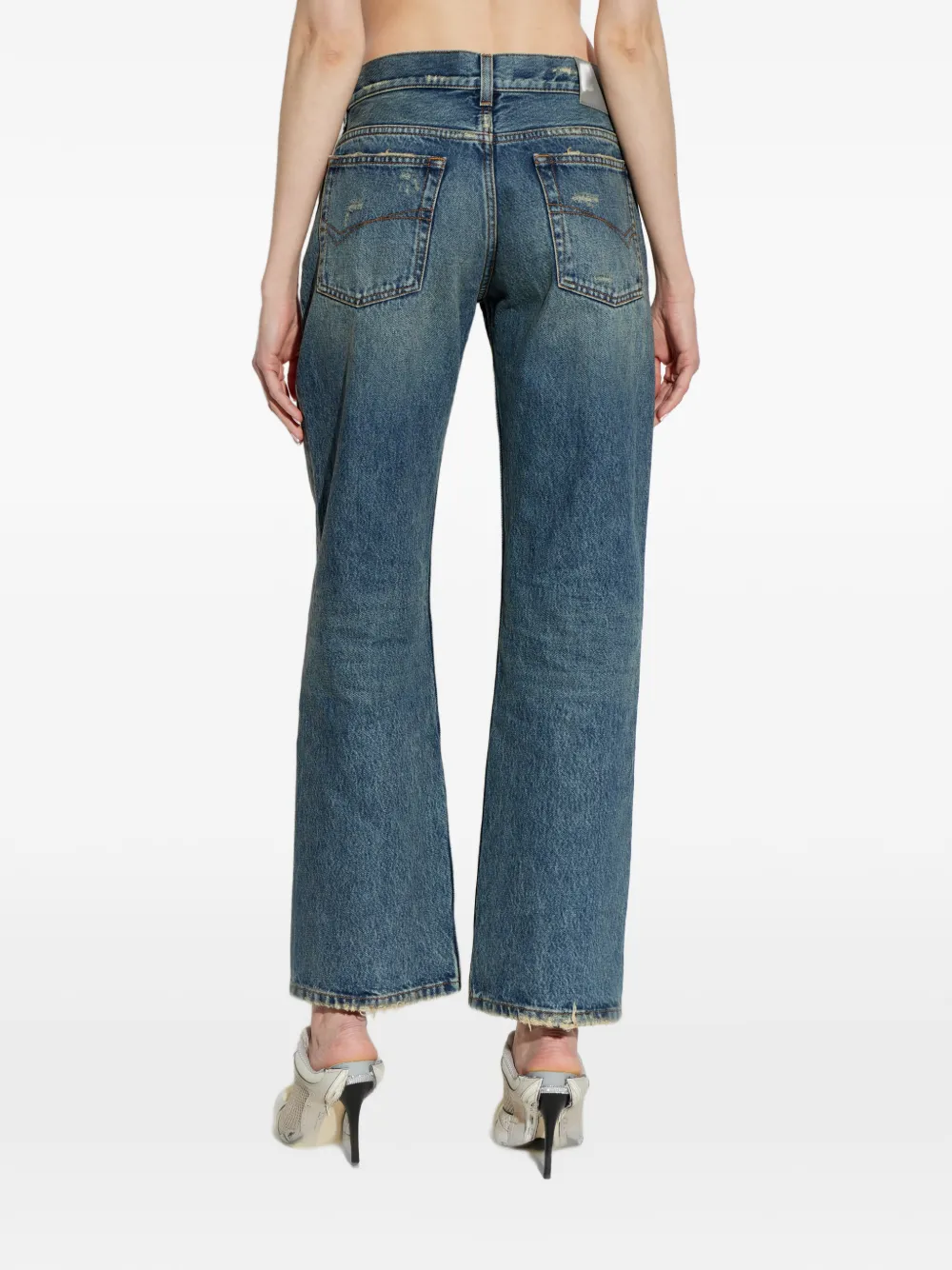 Balenciaga Slim-fit jeans Blauw