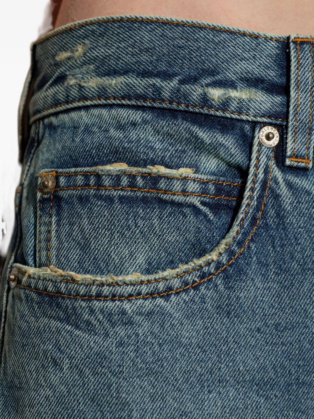 Balenciaga Slim-fit jeans Blauw