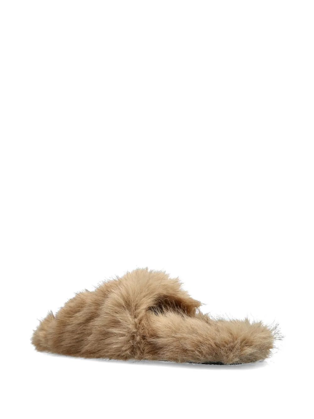 Balenciaga Furry slippers Beige